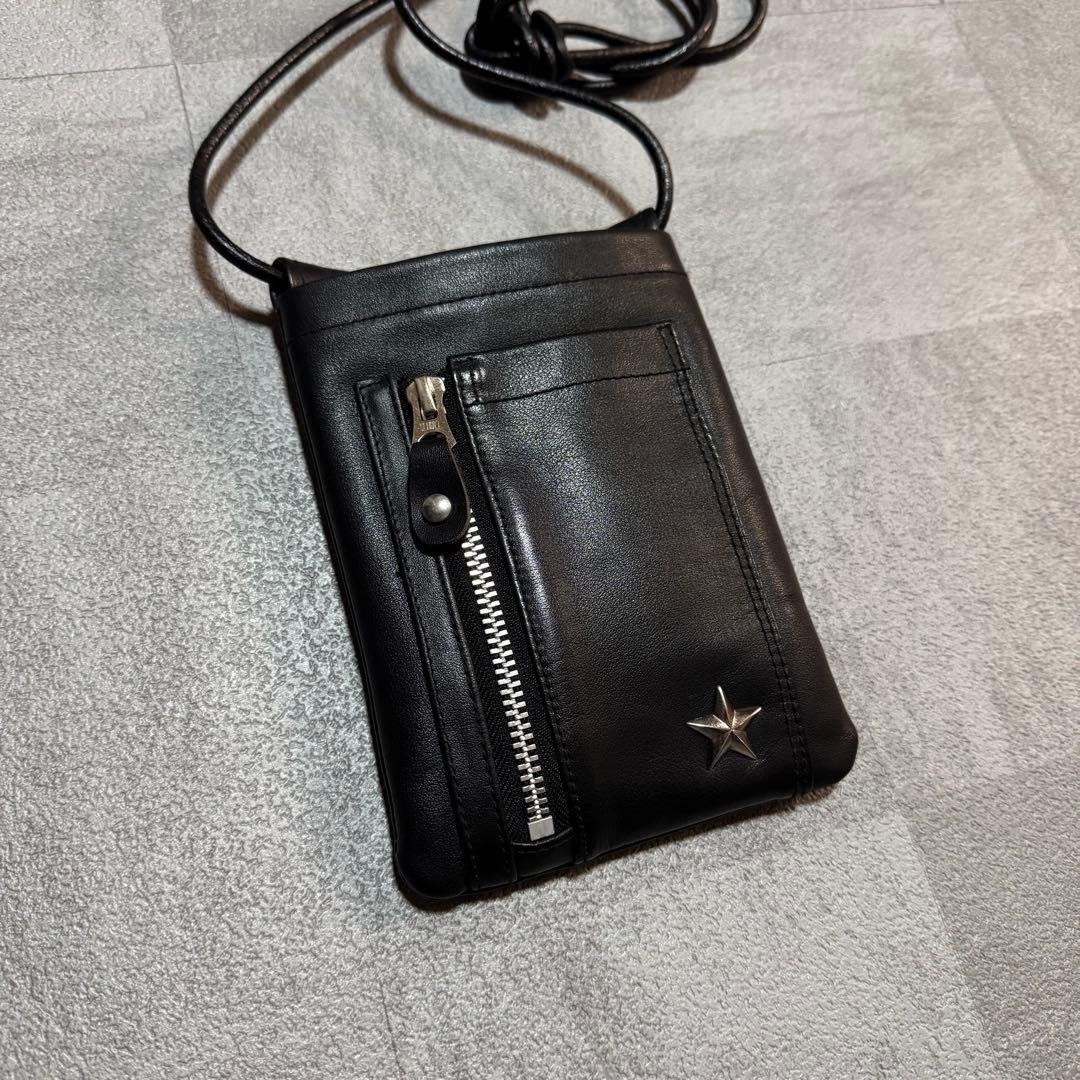 Schott ONE STAR SACOCHE ショット サコッシュ ブラック