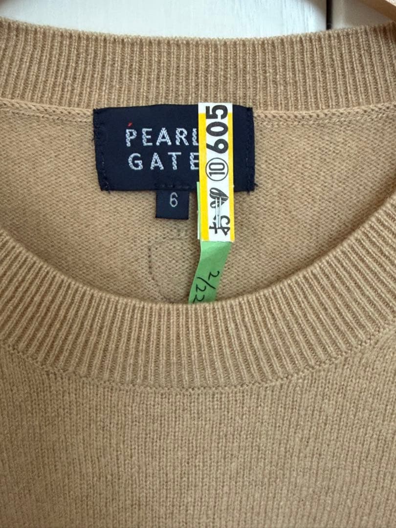 Qchan0416 カシミア100% セーター ゴルフ パーリーゲイツ 6