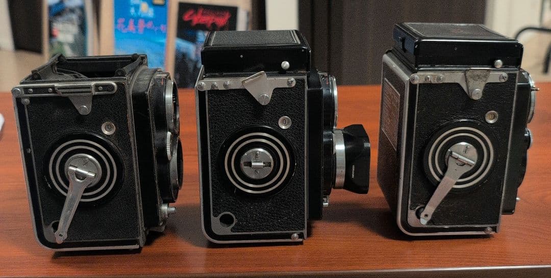 Rolleiflex ローライフレックス 二眼レフカメラ ジャンク品 3台