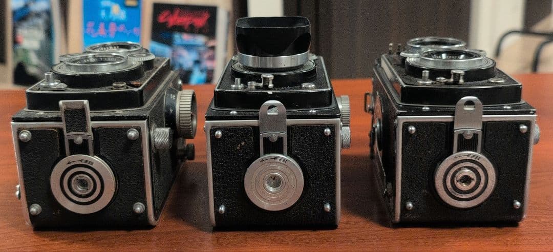 Rolleiflex ローライフレックス 二眼レフカメラ ジャンク品 3台