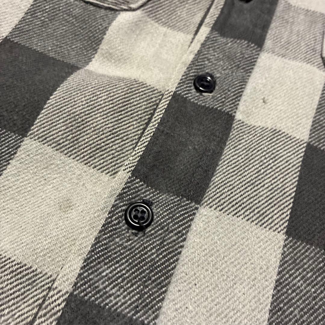 希少 80S USA製 FIVE BROTHER フランネルシャツ XL