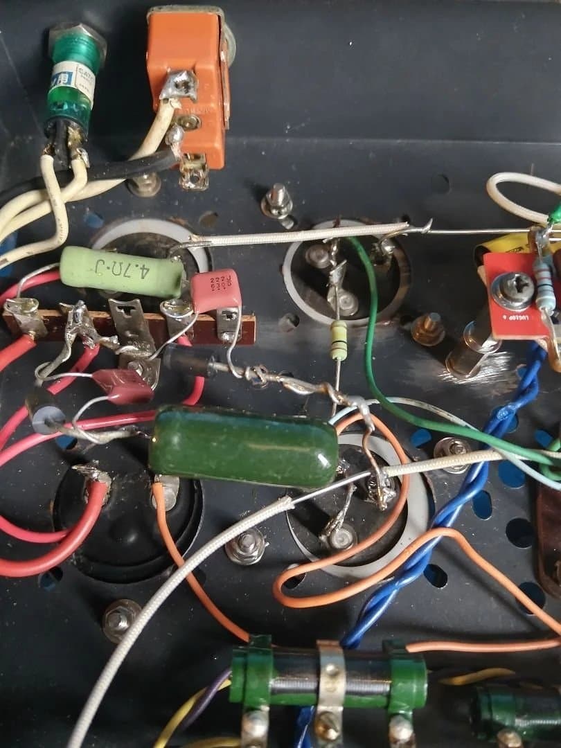 真空管アンプ 本体 6 B Q5 メインアンプ 動作品の出品です。