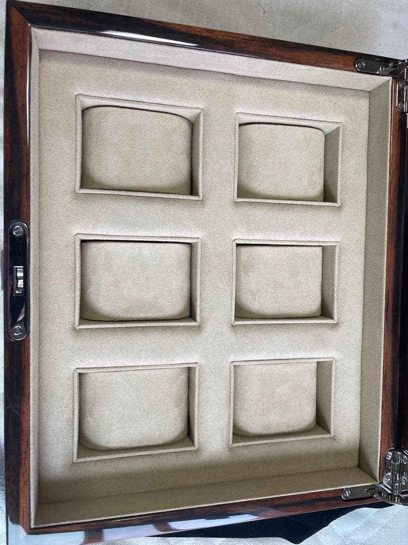 【希少非売品】IWC 時計ケース コレクションボックス 非売品 鍵付き 6個収納