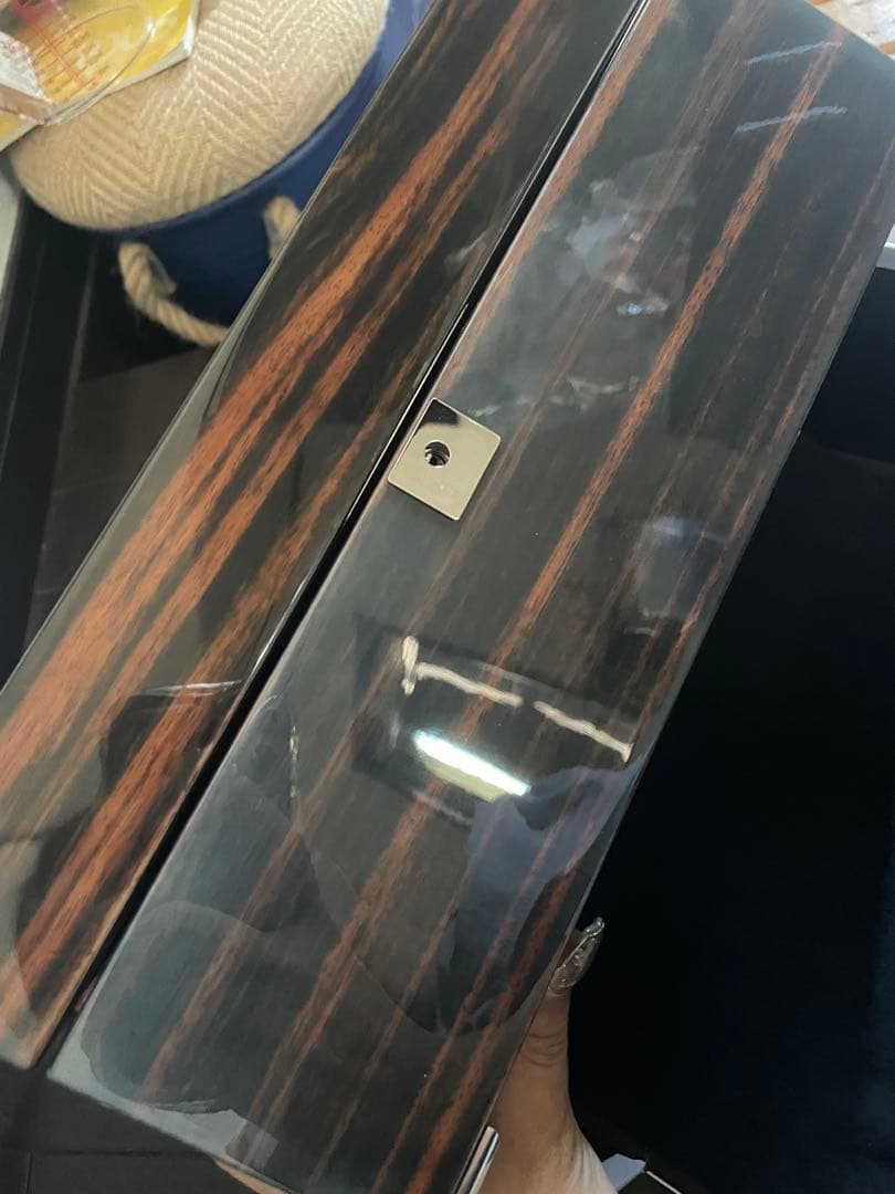 【希少非売品】IWC 時計ケース コレクションボックス 非売品 鍵付き 6個収納