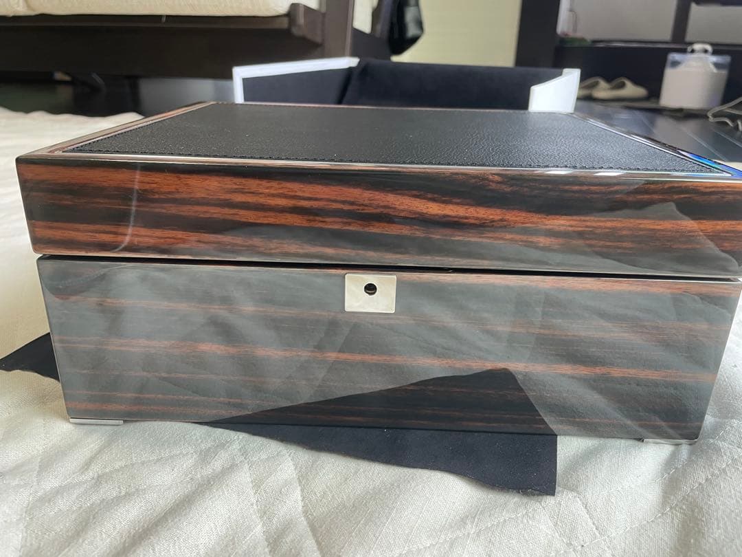 【希少非売品】IWC 時計ケース コレクションボックス 非売品 鍵付き 6個収納