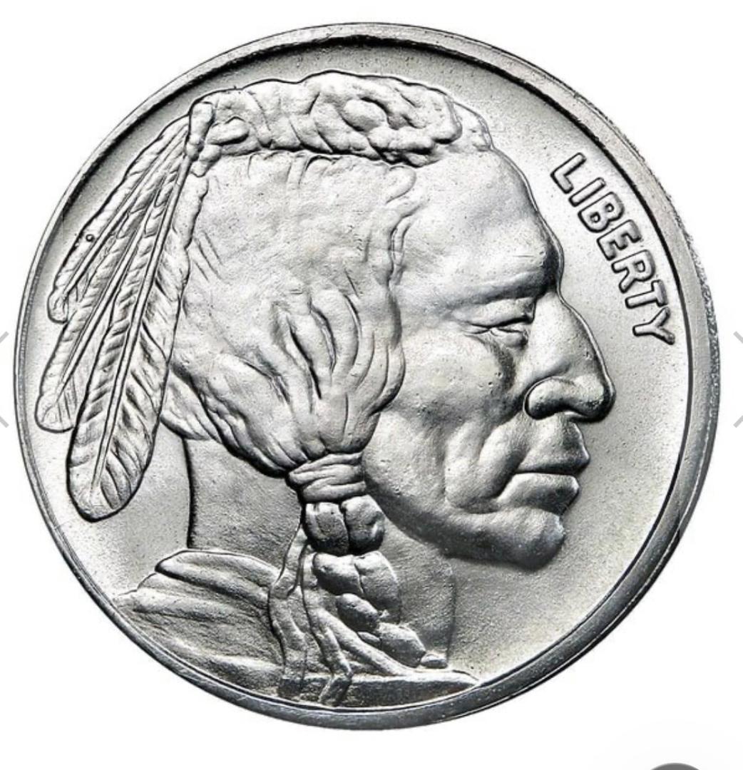 1オンス アメリカ シルバー バッファロー ラウンド 9.9999 silver