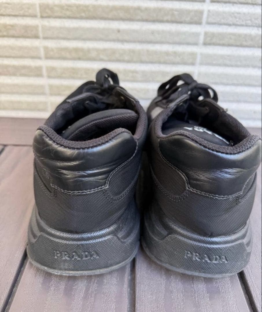 銀座店購入★PRADA カジュアルスニーカー ブラック