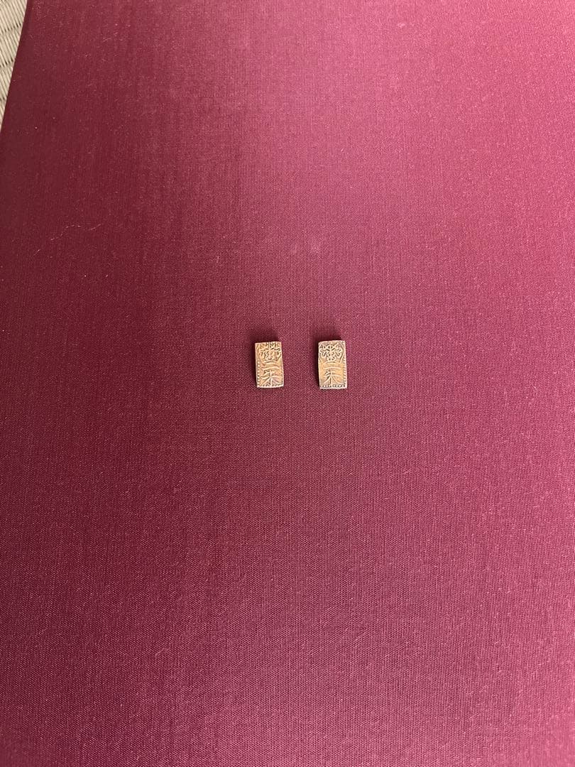 古銭 天保二朱金 2枚