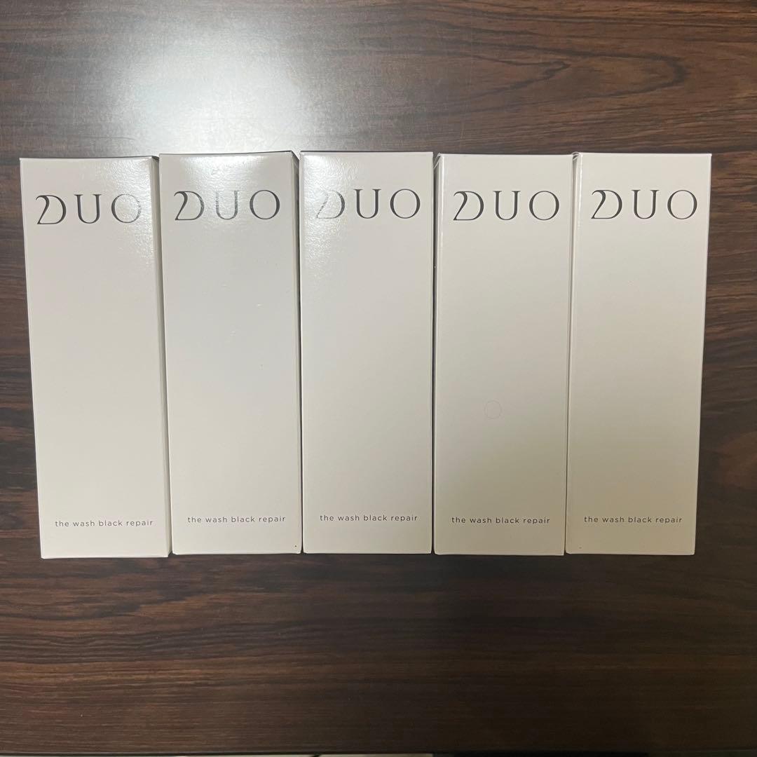 匿名配送/新品未開封 デュオ ザ ウォッシュ ブラックリペア 27g　10個