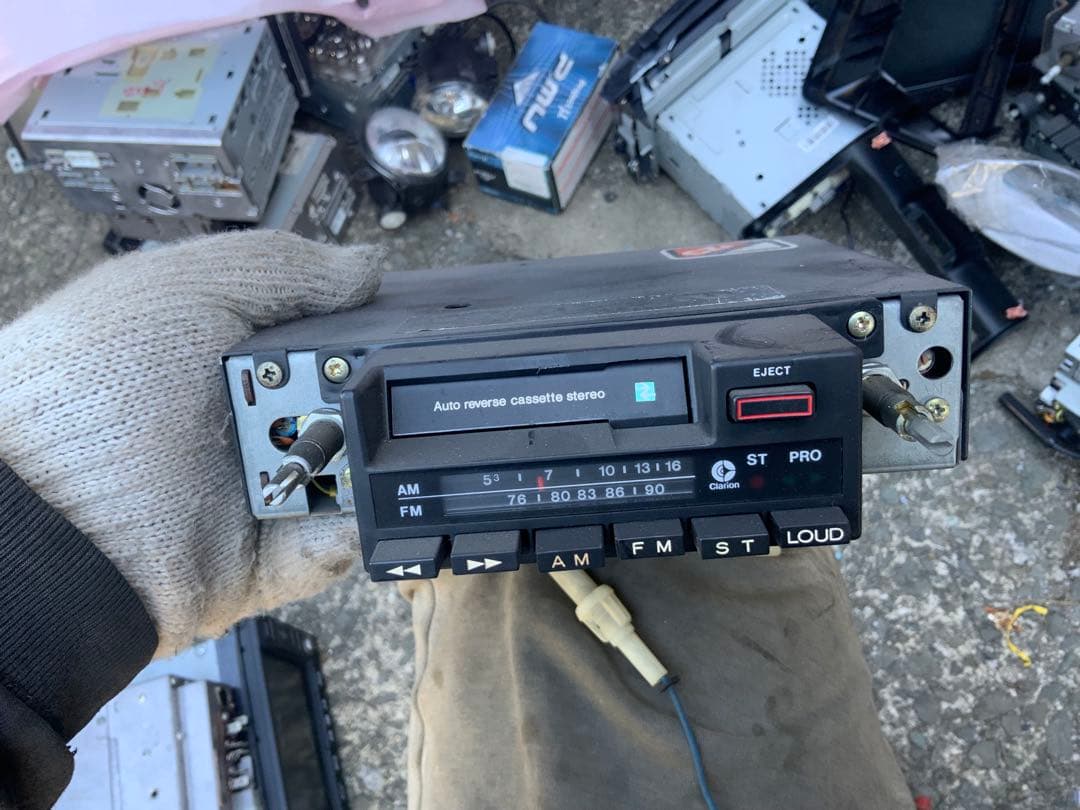 カセットデッキ クラリオン pa-686A 状態未確認