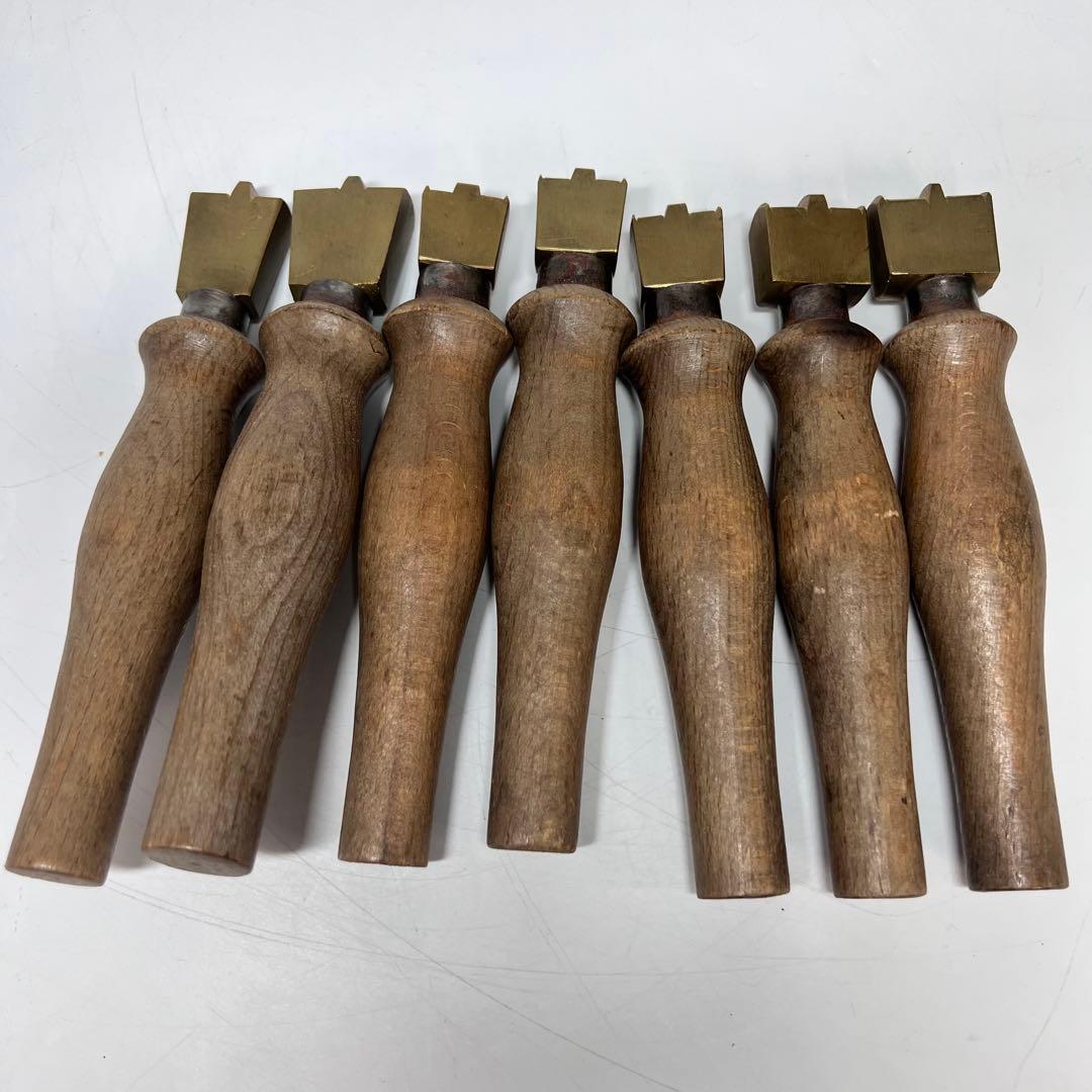 靴職人道具セット レザークラフト コバコテ 7点セット 靴道具 靴修理 6〜18