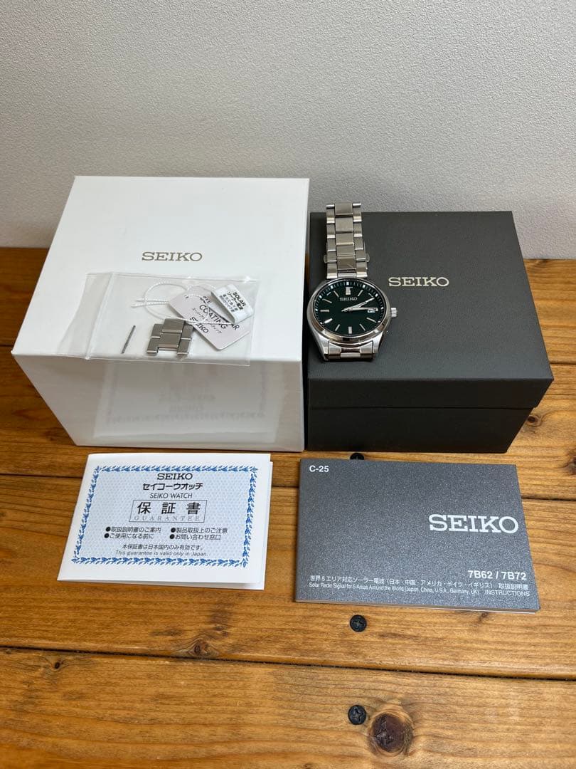 セイコー　SBTM319 ソーラー電波　SEIKO セイコーセレクション