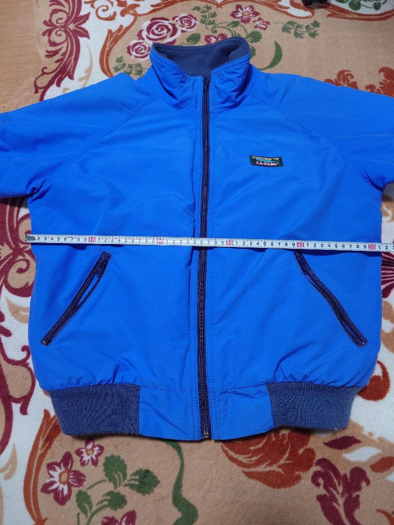 S*r様 LLBean Warm Up Jacket USA製 ブルゾン 青 約