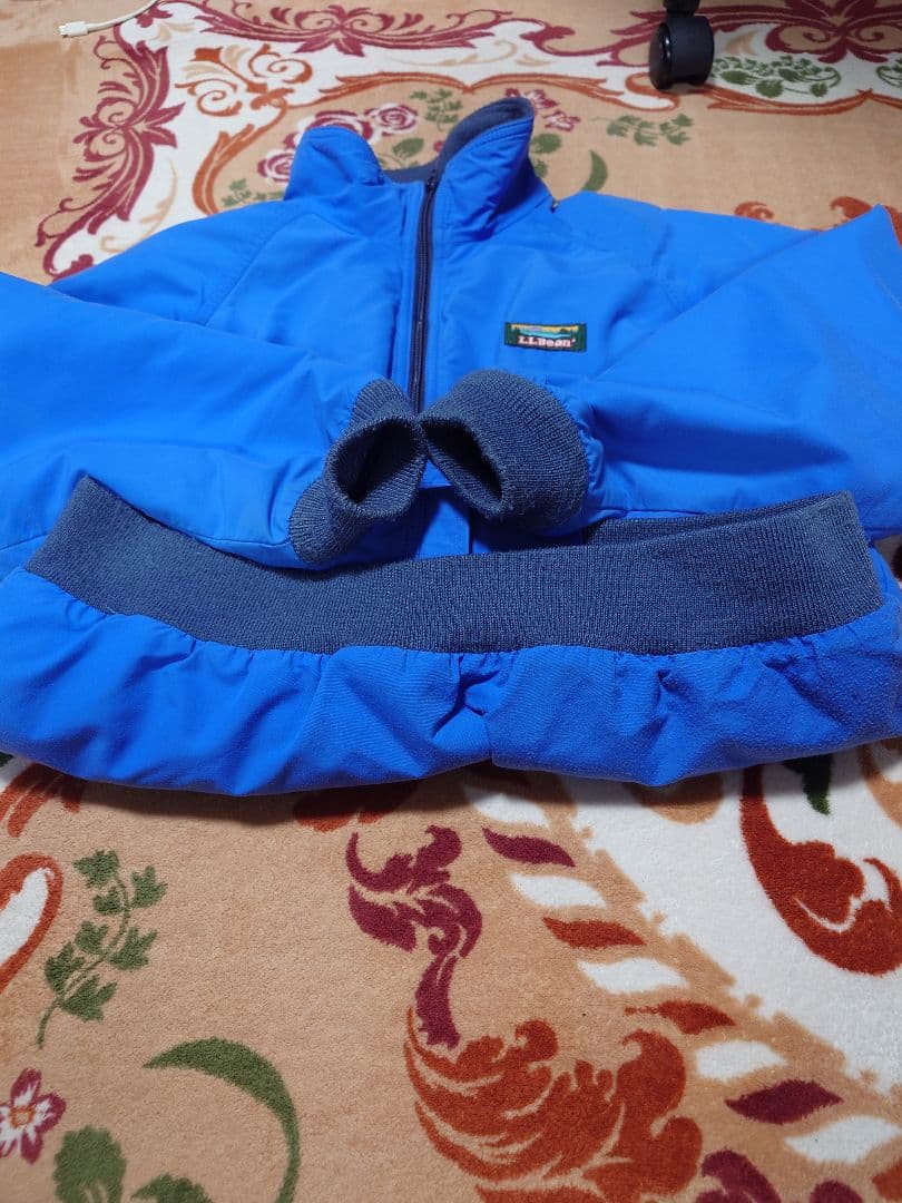 S*r様 LLBean Warm Up Jacket USA製 ブルゾン 青 約