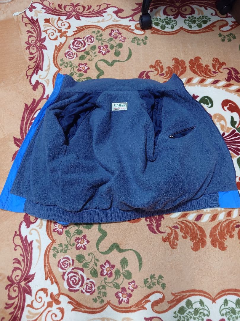 S*r様 LLBean Warm Up Jacket USA製 ブルゾン 青 約