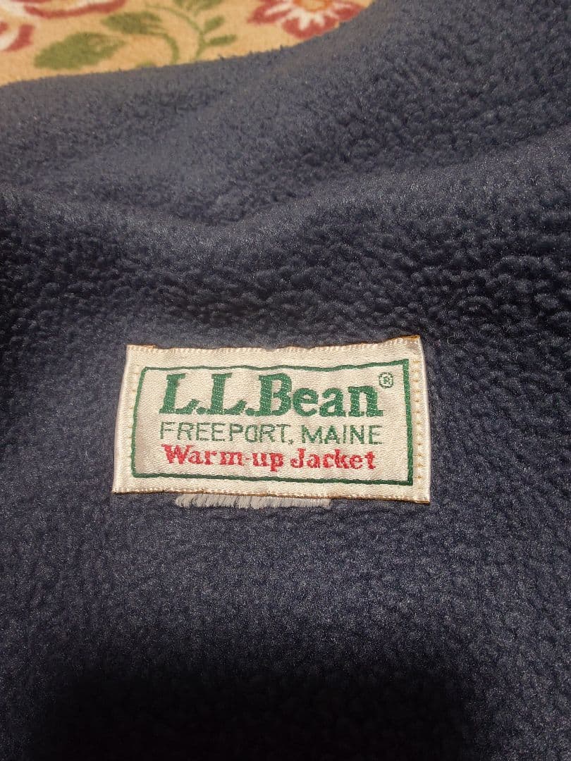 S*r様 LLBean Warm Up Jacket USA製 ブルゾン 青 約