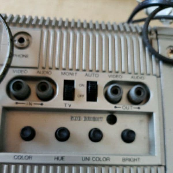 ジャンク品、アナログテレビ、デジタルチューナー付きリモコン無し