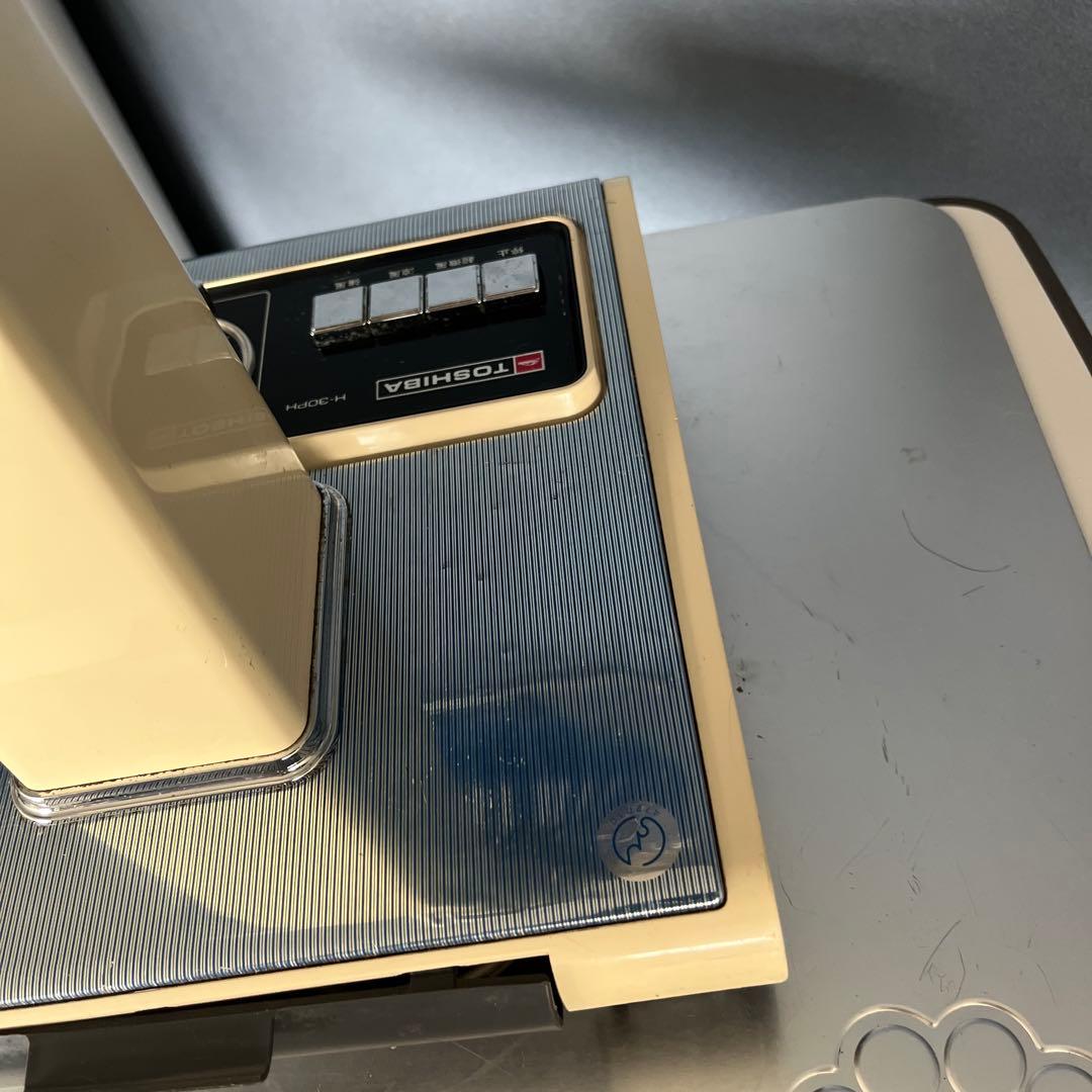 東芝 TOSHIBA 扇風機 H-30PH 昭和レトロ