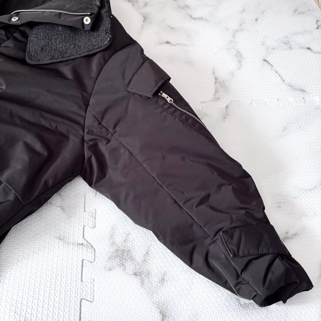 Knuth Marf クヌースマーフ スタンドカラーダウンジャケット　ブラック