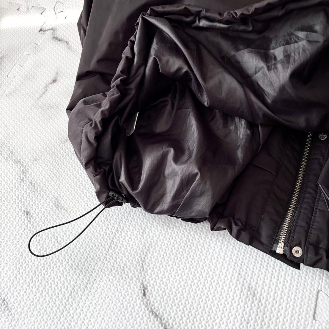 Knuth Marf クヌースマーフ スタンドカラーダウンジャケット　ブラック