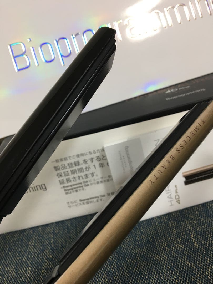 動作良好 うめだ阪急購入 ヘアビューロン　4d ストレートアイロン