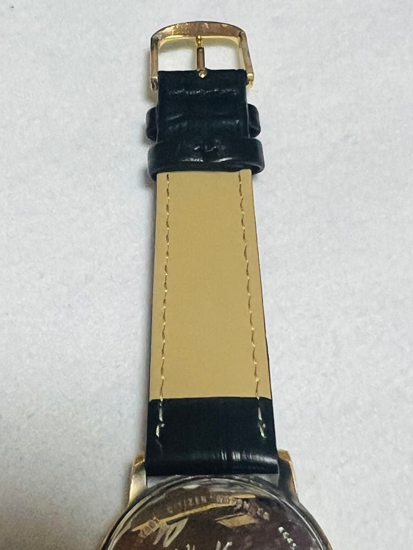 シチズン　CLUB LA MER 燻仕上げ　高精度クォーツ電池/ベルト新品