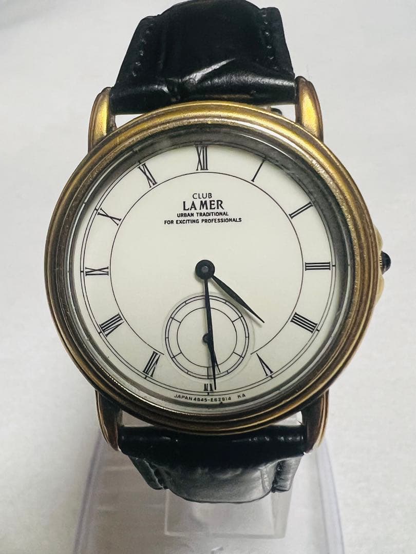 シチズン　CLUB LA MER 燻仕上げ　高精度クォーツ電池/ベルト新品