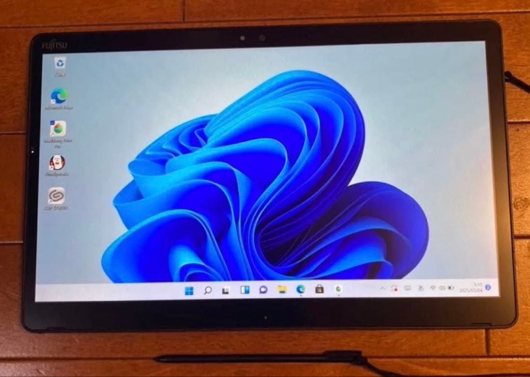 富士通 お絵描きタブレット windows11搭載
