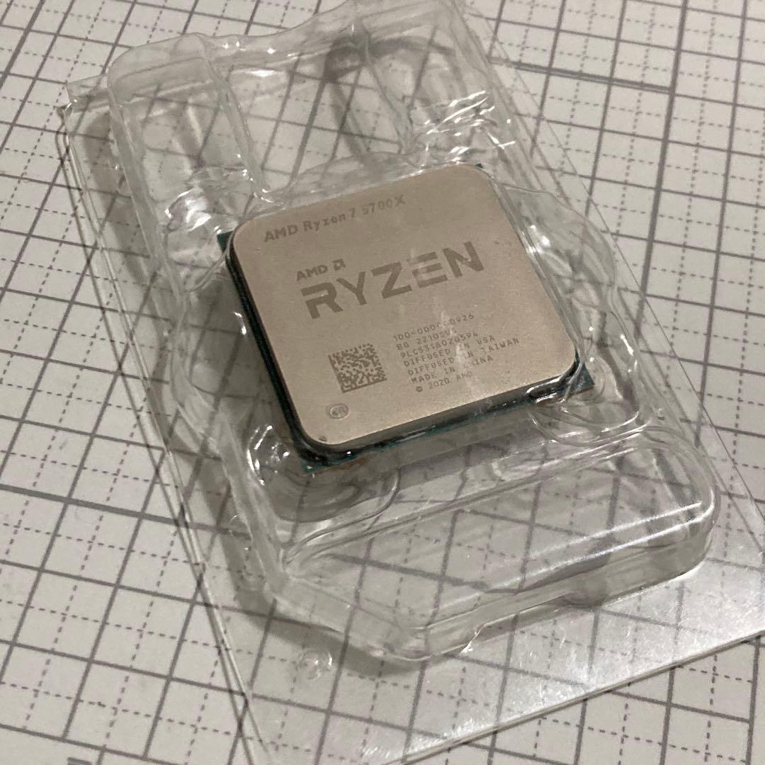 CPU AMD Ryzen 7 5700X AM4 動作確認済・ピン折れなし