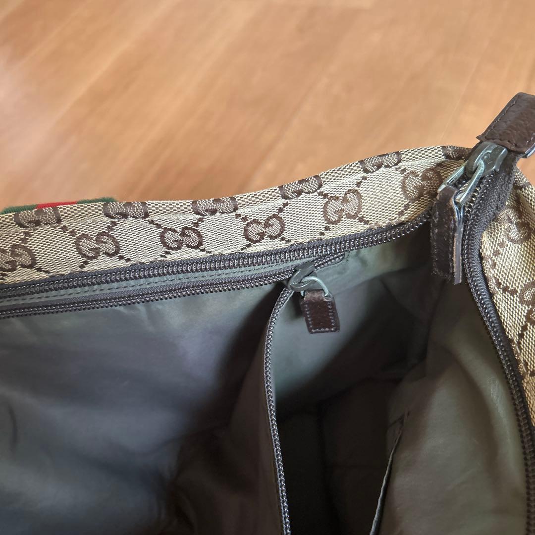Gucci GGキャンバス　トートバッグ　マザーズバッグ