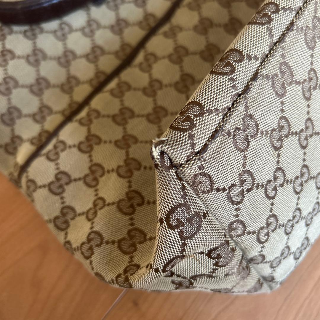 Gucci GGキャンバス　トートバッグ　マザーズバッグ