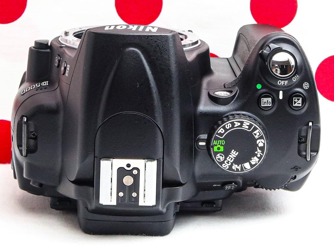 ニコン Nikon D5000❤スマホ転送OK❤動画撮影・自撮り可❤ダブルレンズ