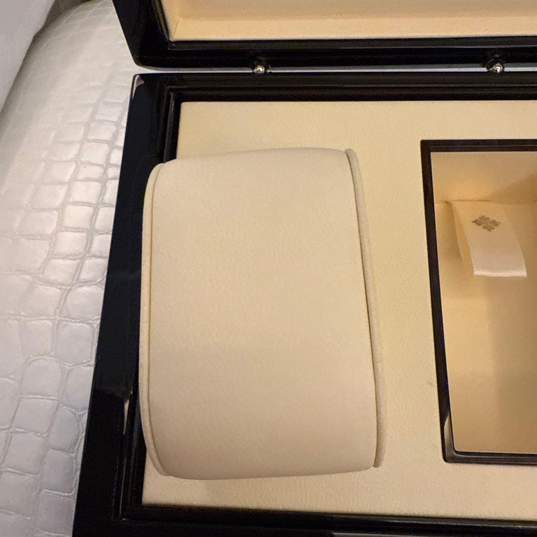 パテックフリップダークブラウン 木製時計収納ボックス