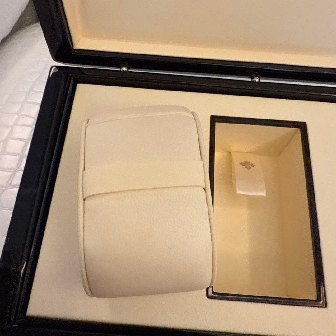 パテックフリップダークブラウン 木製時計収納ボックス