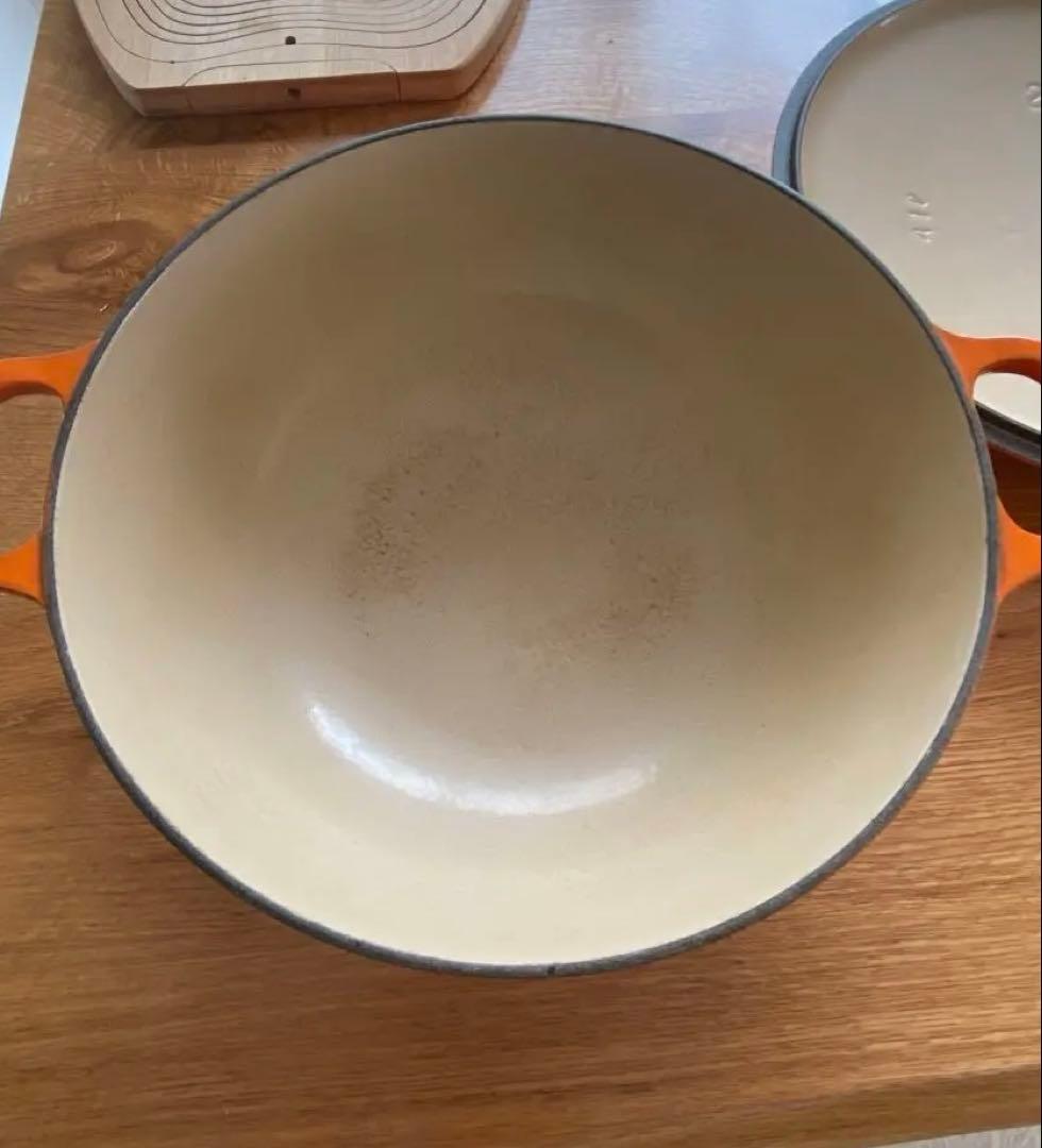 ル・クルーゼ マルミット26cm オレンジ
