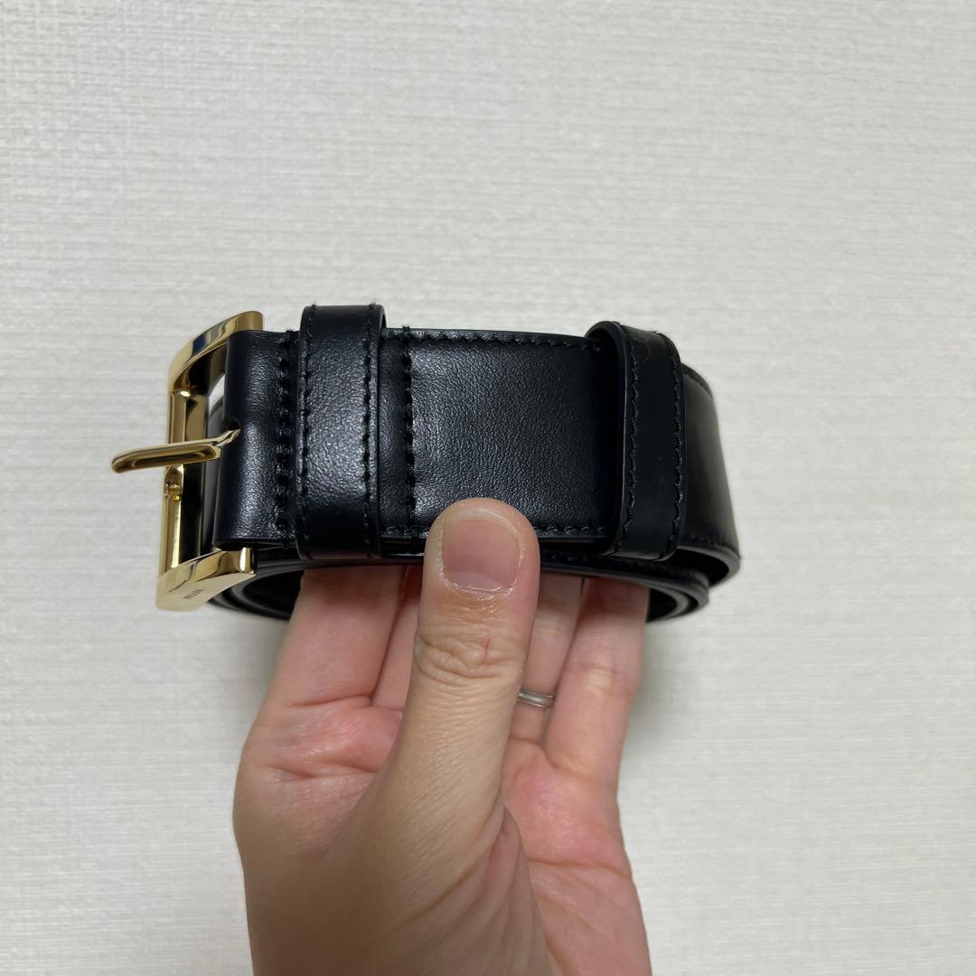 【新品】プラダ　レザーベルト〈PRADA〉