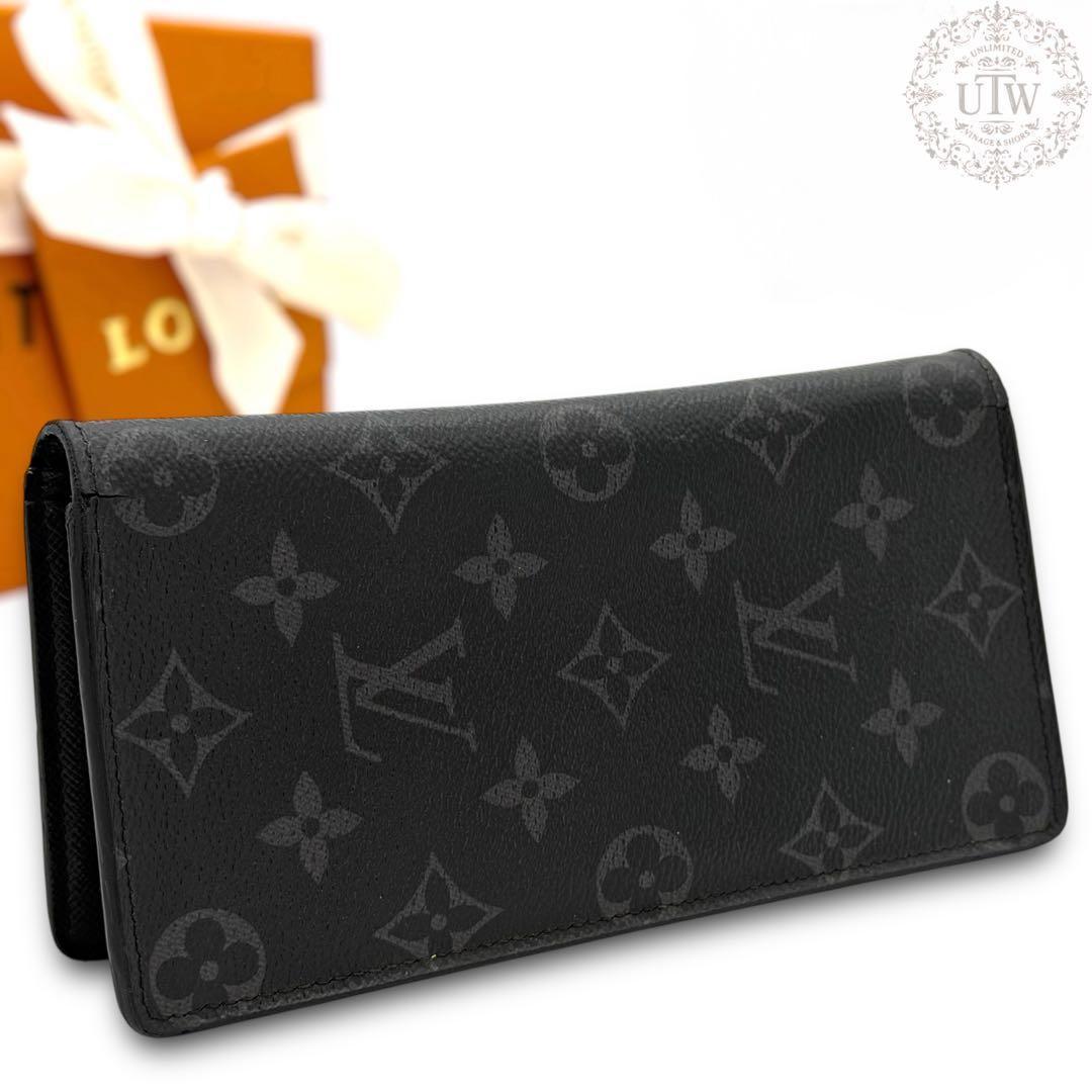 ルイヴィトン　モノグラム　エクリプス　ポルトフォイユ　ブラザ　長財布