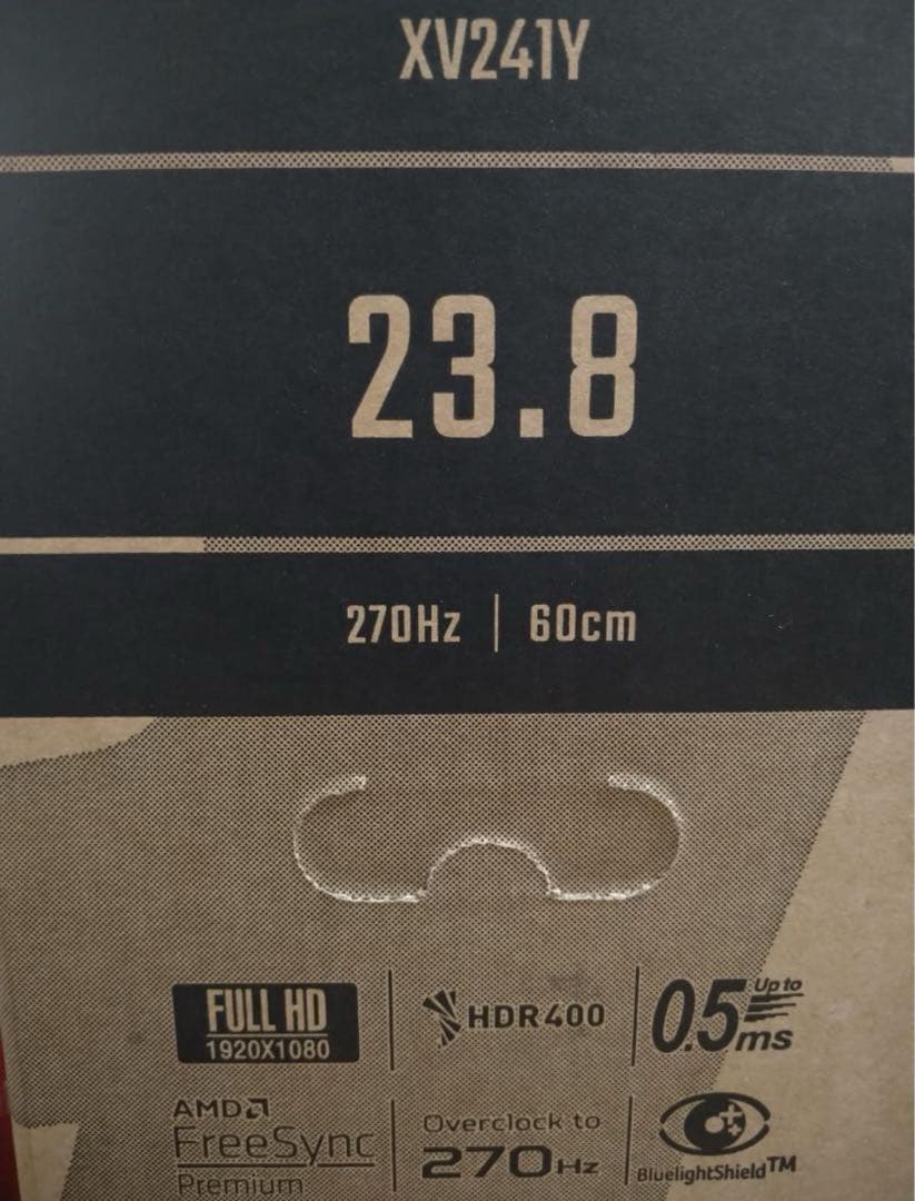 ［270Hz｜23.8］Acer XV241YXbmiiprx23.8型限定価格