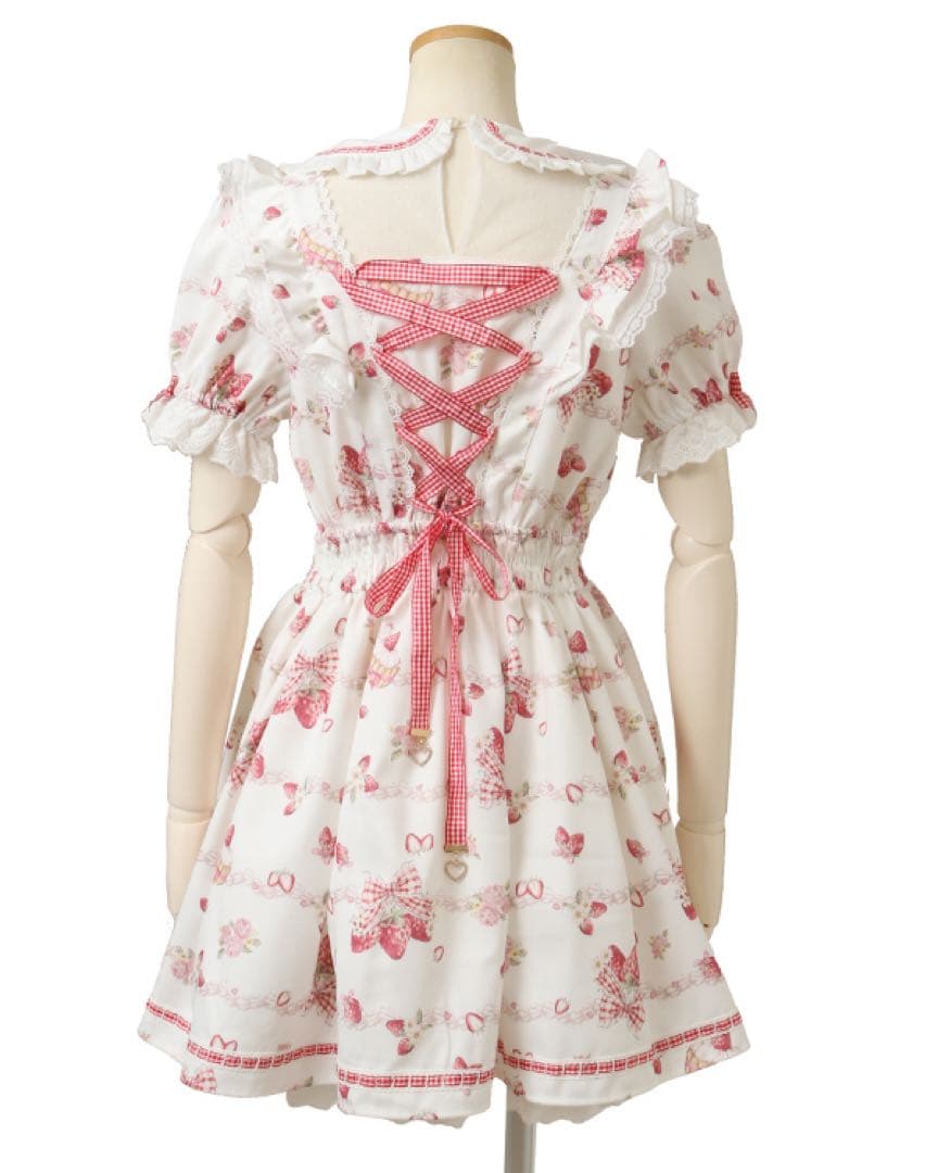 LIZLISA Creamy Berry柄ワンピース