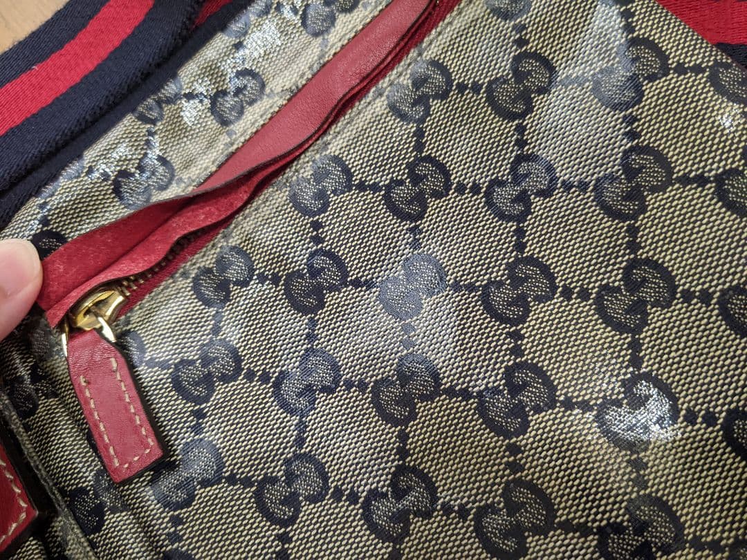 Gucci GGパターン ボディバッグ　ウエストポーチ