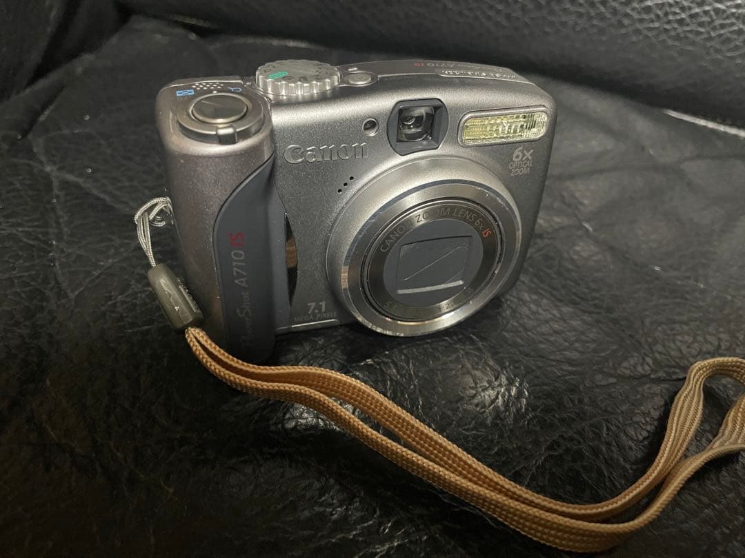 美品 フルセット Canon パワーショット A710 IS コンデジ 動作品