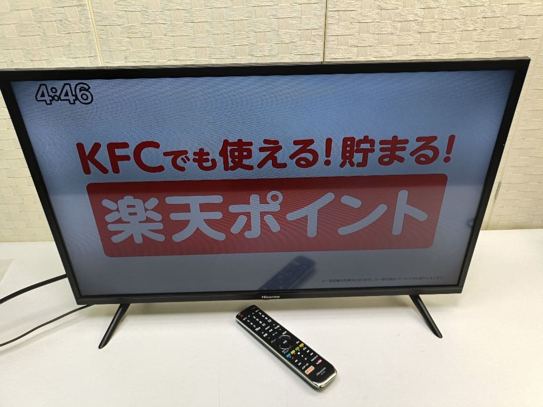 Hisense ハイセンス 液晶テレビ 32H30E リモコン付 20年製