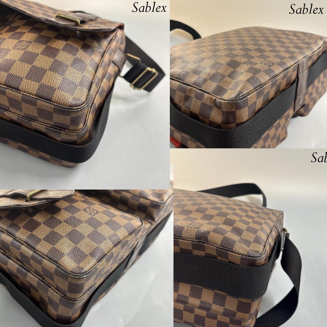 【超極美品】ルイヴィトン ダミエ エベヌ ブロードウェイ N42270 メンズ