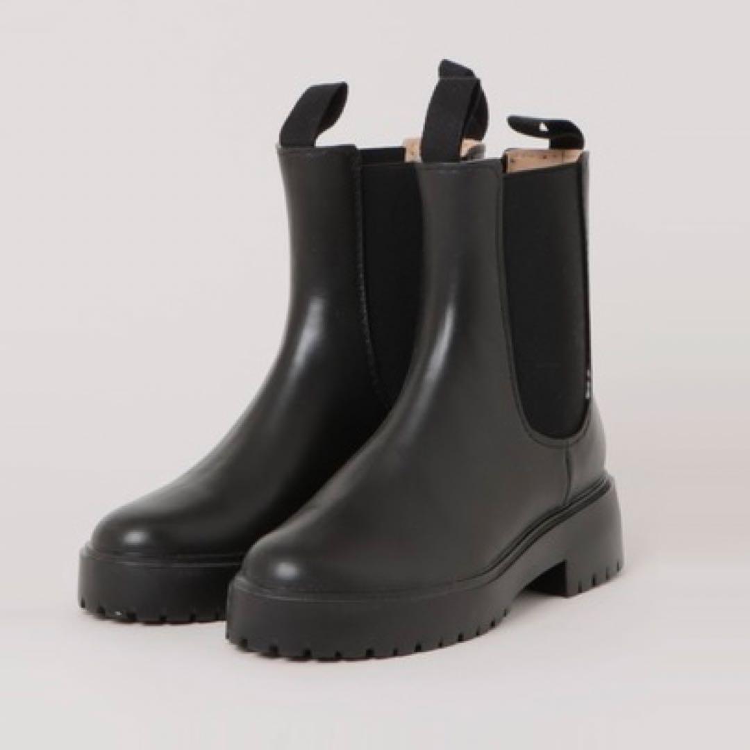 TWW SIDE GORE RAIN BOOTS MID ブラック 39