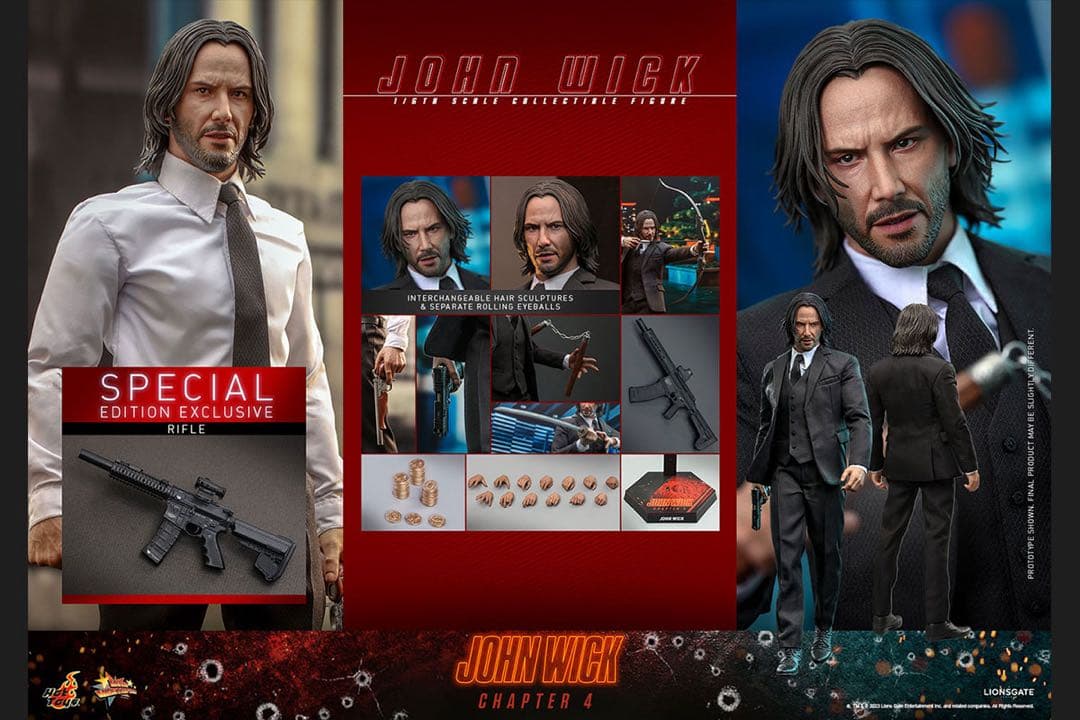 ホットトイズ ジョンウィック ボーナスアクセサリー付