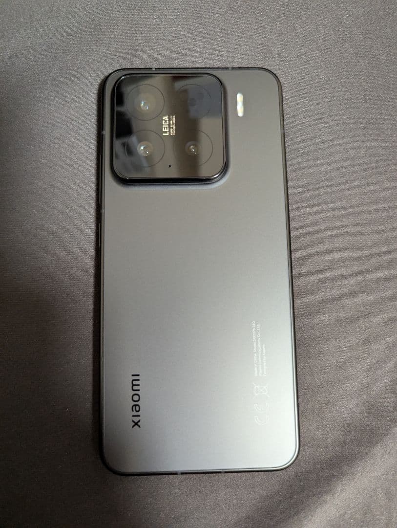 【未使用品】Xiaomi 15 ブラック 国内版 12GB RAM 512GB