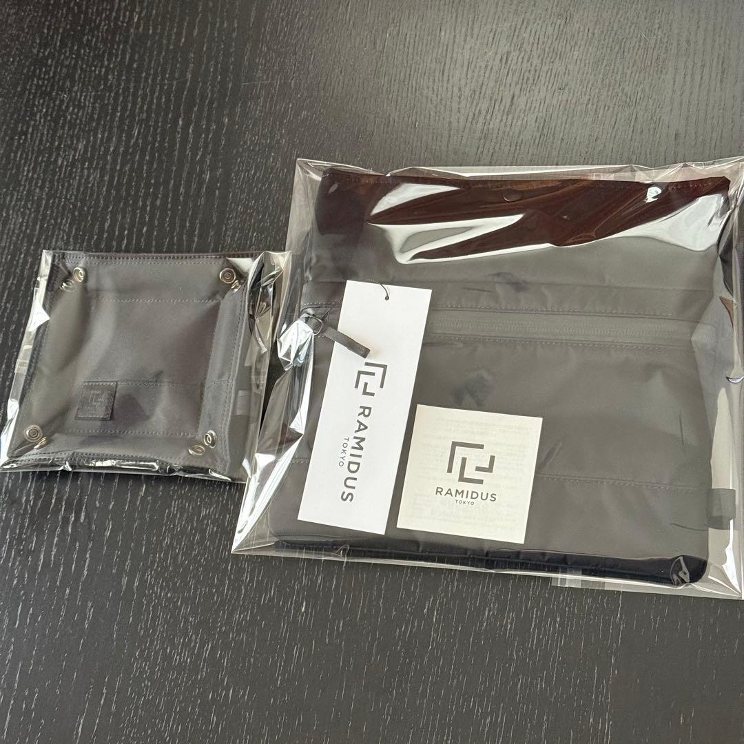 新品2点SET FRAGMENT × RAMIDUS サコッシュ＋トレイ(S)