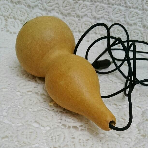 ひょうたんスピーカー キノコ柄