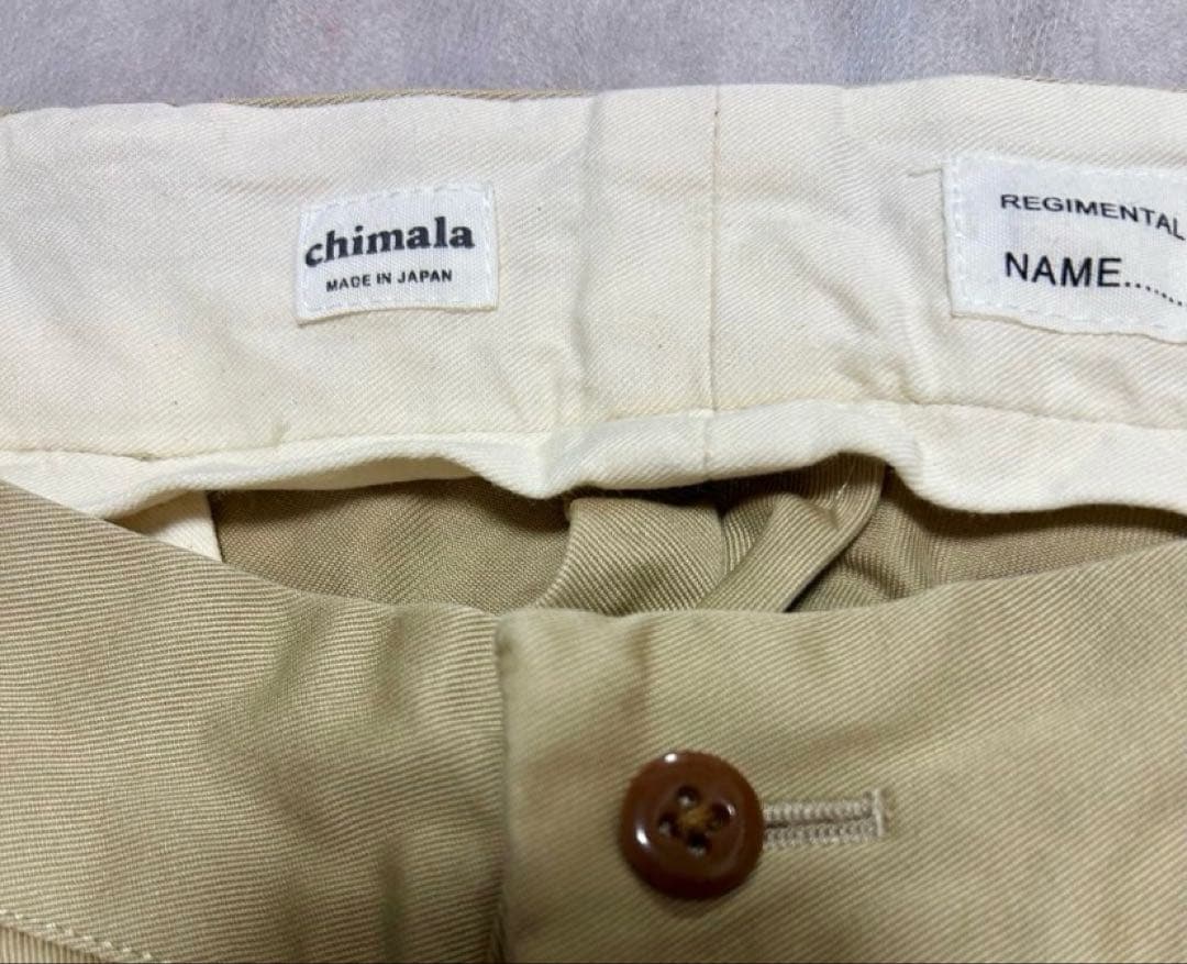 【美品】chimara×PLEASE 別注　チノパン