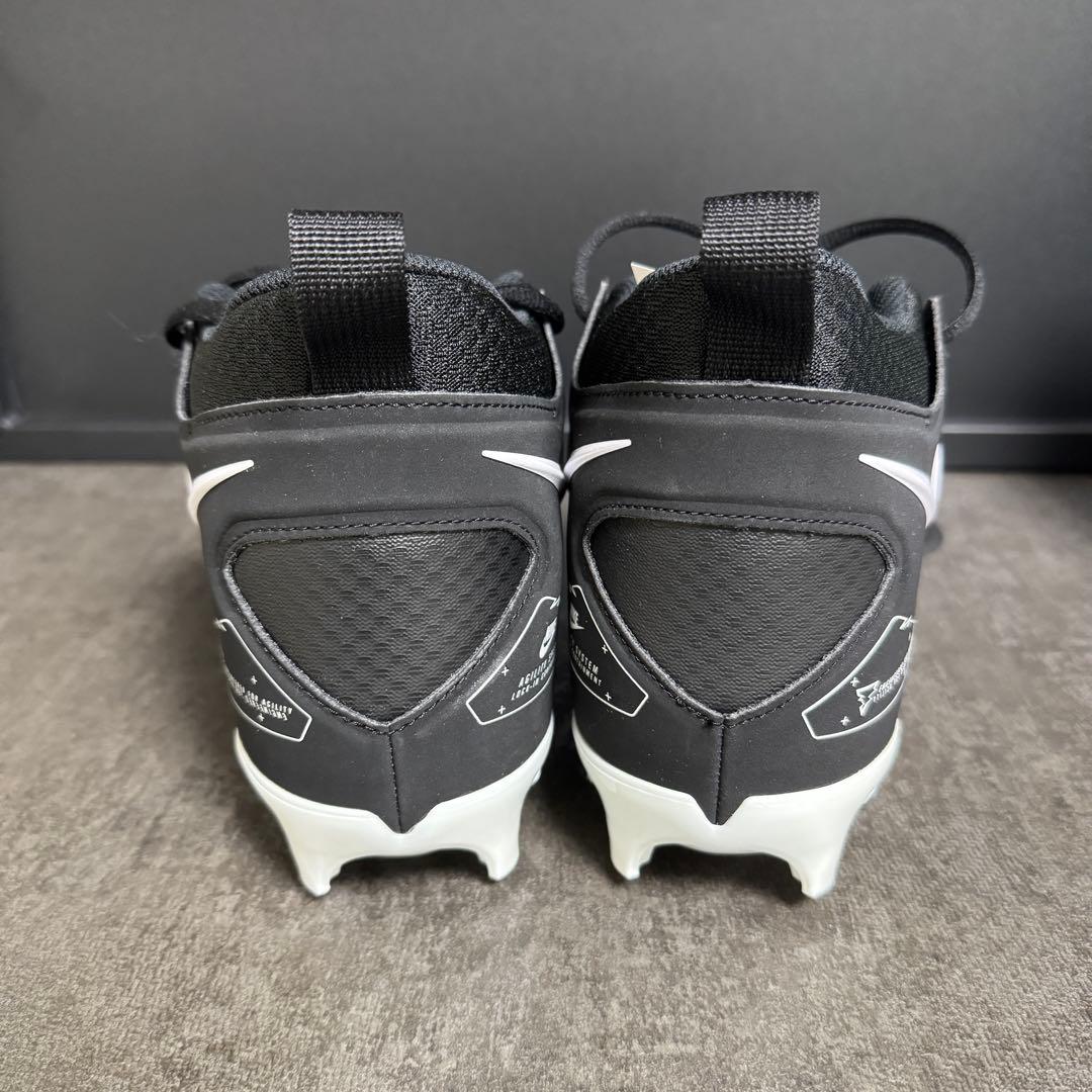 NIKE Alpha アルファ アメフト ポイントスパイク ブラック 黒 27